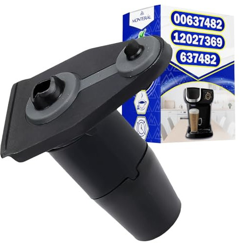 MONTERAL Boquilla de Salida de Bebidas para Cafetera Capsulas con Código Original 12027369 00637482 637482 para Bosch Tassimo - Garantía de 10 Años