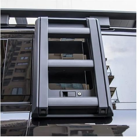 Baca Coche para Defender 110 90 130 2020 2021 2022 2023 2024 Escalera Acceso Lateral Ventana Lateral Escalón Techo Barras Portaequipajes