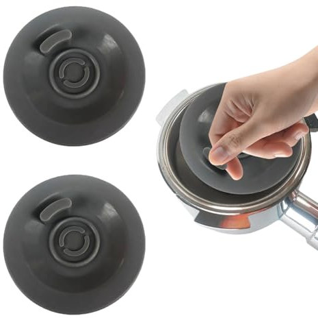 Cleaning Disc 2 Pcs Espresso Machine Cleaning Tablets for Sage Coffee Machine, Universal 54mm Silicone Coffee Machine Handle Cleaning Pad Compatible with Most for Espresso Machines