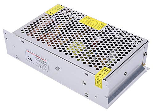 DC 24V 10A Fuente de Alimentación de Conmutación Regulada Universal Fuera LED CCTV Automatización Industrial
