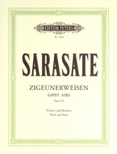 Zigeunerweisen op.20 : für Violine und Klavier