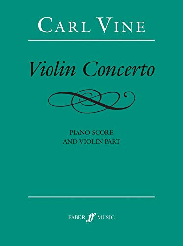 Violin Concerto: Piano, Score & Part (Faber Edition)