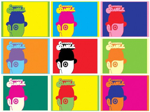 Uhrwerk Orange (2) Pop Art Andy Warhol, A4, Satinpapier, Fotodruck, atemberaubend, 260 g/m² (297 x 210 mm)