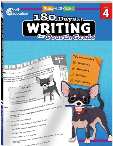 180 Days of Writing for Fourth Grade: Practice, Assess, Diagnose (180 Days of Practice)