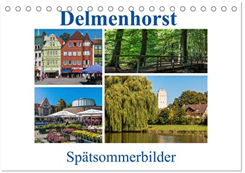 Delmenhorst Spätsommerbilder (Tischkalender 2026 DIN A5 quer), CALVENDO Monatskalender: Viel Sonne, viel Natur, viel Grün - die Stadt Delmenhorst und ihre schönen Seiten (CALVENDO Orte)