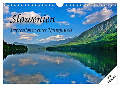 Slowenien - Impressionen eines Naturjuwels (Wandkalender 2026 DIN A4 quer), CALVENDO Monatskalender: Kleines Land mit großartiger Natur (CALVENDO Natur)