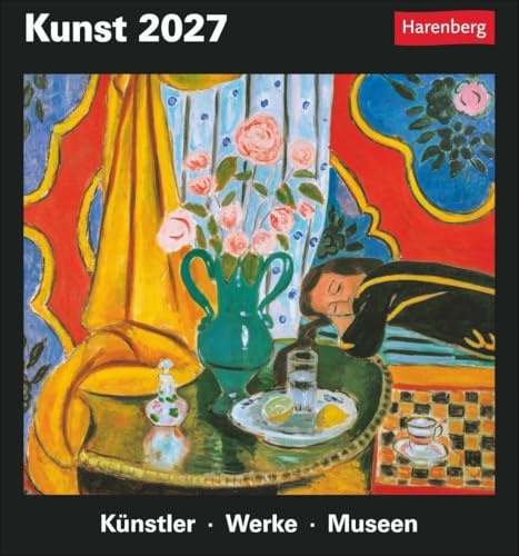 Kunst Tagesabreißkalender 2027 - Kulturkalender - Künstler, Werke, Museen: Kunstvoller Tageskalender 2027 zum Abreißen. Kultur-Kalender mit hochkarätigen Kunstwerken aus Galerien und Museen aller Welt