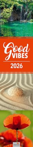 GOOD VIBES Streifenkalender 2026