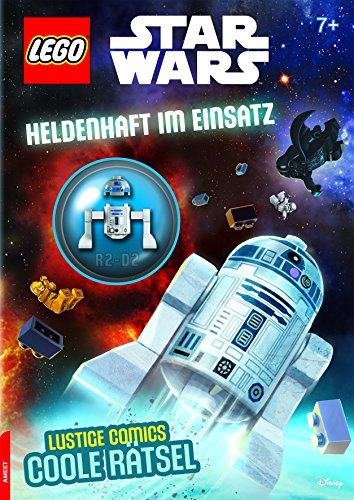 LEGO® Star Wars™ Heldenhaft im Einsatz: mit LEGO® Minifigur R2D2: Lustige Comics, coole Rätsel
