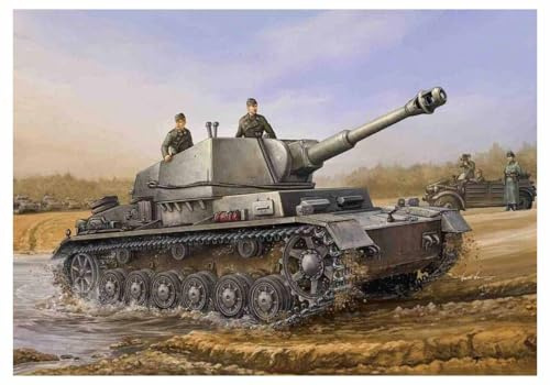 Trumpeter 00374 Modellbausatz Geschützwagen Ivb für 10,5 cm