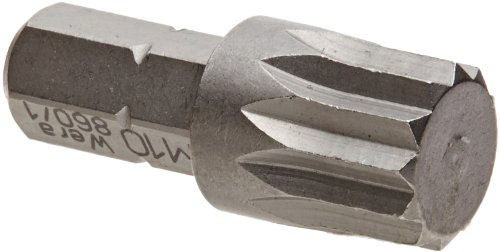 Wera Xzn Vielzahn Bit 860/1 M 10 X 25 mm, 1 Stück, 05066170001