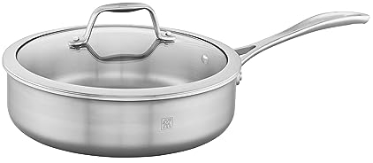 ZWILLING Spirit 3-ply 3-qt Stainless Steel Saute Pan