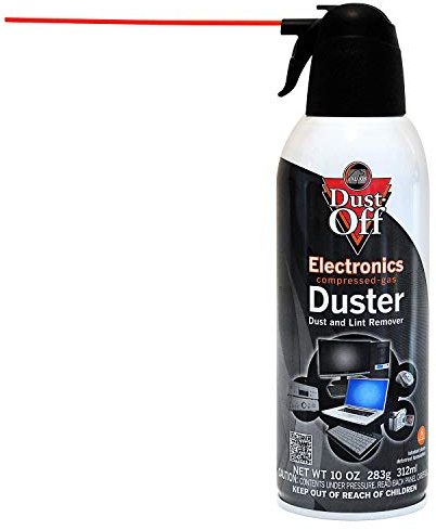 Dust-Off Disposable Compressed Gas Duster, 10 oz Cans, 2 Pack