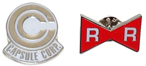 Great Eastern Entertainment - Pin's Dragon Ball Z - Capsule Corp et Red Ribbon
