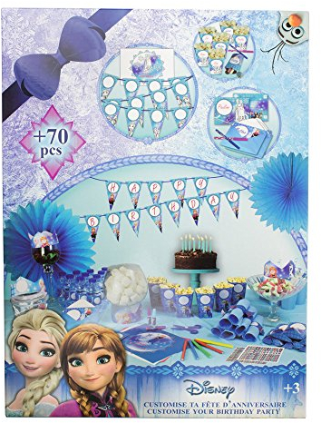 Frozen DARP-CFRO094 Disney - Juguete Personalizable para Fiesta de cumpleaños