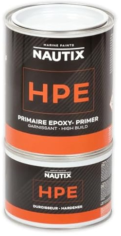 Nautix HPE Primer epossidico bicomponente alto spessore ad asciugatura rapida bianco 2,5 litri