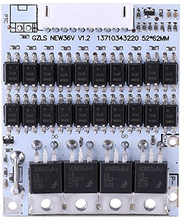 DC42-45V Eingang Batterie Schutzbrett mit Ausgleichfunktion PCB Board für 10 Packs 36V Li-Ion Zelle Max 40A w/Balance