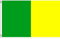 AZ FLAG Bandiera Verde E Giallo 150x90cm - Bandiera Verde E Gialla 90 x 150 cm