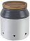 Jamie Oliver JB1130 Garlic Keeper, Ceramic, White/Blue, 11.1 x 11 x 12 cm