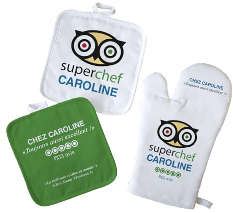 Gant et Maniques Personnalisables - Cuisine d'Excellence