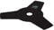 Grizzly Tools 3 Zahn Messer, Ersatzmesser für Motorsensen und Freischneider mit 25,4 mm Aufnahmebohrung