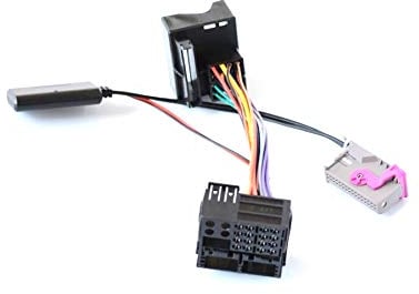 Bluetooth Aux in Adapter Quadlock Musik Stream passend für Audi RNS-E Adapter mp3