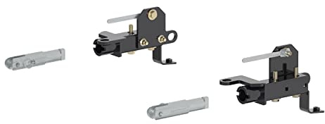 CURT 70127 Custom Tow Bar Base Plate Brackets for Dinghy Towing, Compatible with Select Ranger