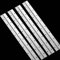4PCS 18Inch Continuous & Piano Hinges, Heavy Duty Stainless Steel Piano Hinge, Smooth Polished Folding Continuous Hinge, 0.04inch Leaf Thickness, 1.2inch Open Width