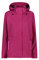 CMP - Ripstop-Regenjacke für Damen mit abnehmbarer Kapuze, Geranie, D38