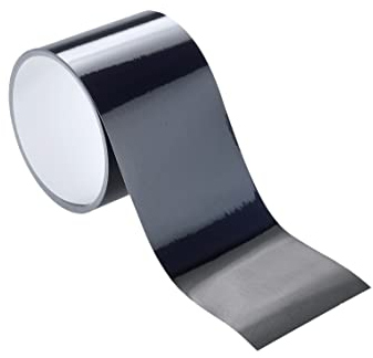 Maximex Reflektionsband 2m - Zuschneidbares Reflektionsband für mehr Sicherheit im Dunkeln, Polyester, 2000 x 5 cm, Schwarz