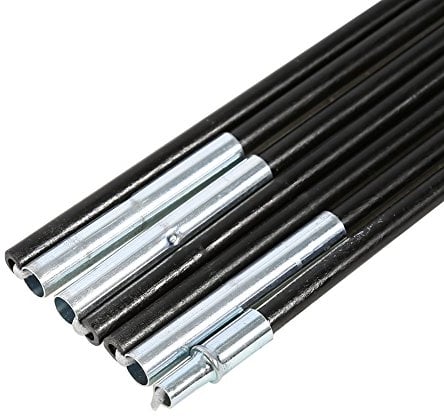 KIMISS 2 Sätze 7, Fiberglasstange Doppelzelt Ameristep Doghouse Blind Sections Outdoor Camping Sectional Zeltstangen Pole Support Frames Kit