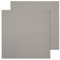 Craftelier - 5er-Set Chipboard | gepresste und kompakte Kartonfolien zum Binden von Albumen oder zur Herstellung von Boxen | säure- und igninfrei | Dicke 3 mm - Größe 30,5 x 30,5 cm | Farbe grau