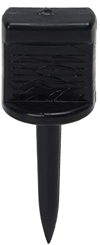 Keenso 30 Stück Bogenschießen-Zielpapiernägel, Bogenschießen-Zielnägel, Nylon-Verlängerung, Wiederverwendbare Zielpapiernadeln Zum Schießen (Schwarz)