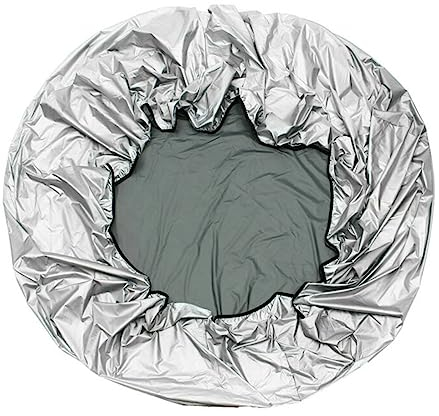 URPIZY Whirlpool-Abdeckung, runde Badewanne, SPA-Abdeckung, wasserdichte Abdeckung, 200 x 30 cm, Überdachung, Staubschutz, Oxford-Stoff, Pool-Abdeckung