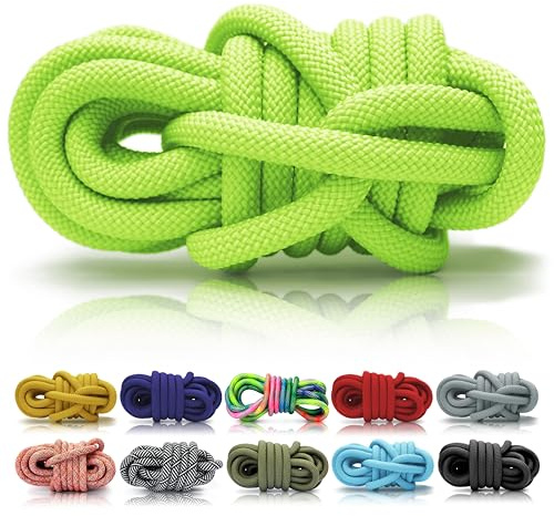 Ganzoo PPM Seil 5 m hellgrün 10 mm, geflochtenes Polypropylen Multifilem Tau für Hundeleine, Halsband, Pferdehalfter, Schlüsselanhänger, Takeln und Flechten, schwimmfähig, lichtbeständig, leicht