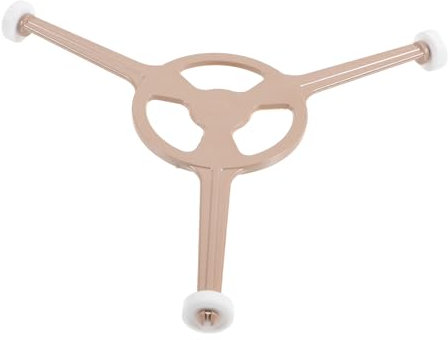 Housoutil Support De Plateau Tournant Pour - Bracket à Trois Bras Base Roller Stable Pour Plaques Tournantes De - Installation Facile Et Espace