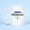 CADEAUX.COM - Mug Personnalisable - Futur Médecin - Mug Céramique - Tasse Classique Personnalisable - Résiste Au Micro Ondes et Lave Vaisselle - Idée Cadeau Original- Cadeau Homme, Femme