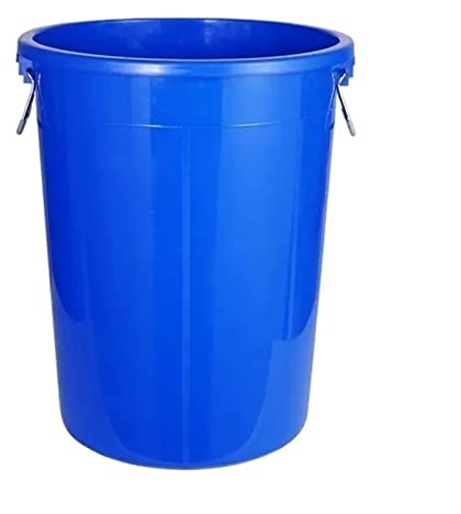 HARAY Poubelles extérieures Poubelle 50/60/100/160/280L,poubelle commerciale de grande capacité couvercle,poubelle épaissie de cuisine domestique ronde poubelle industrielle Poubelle ( Size : 50L ,C