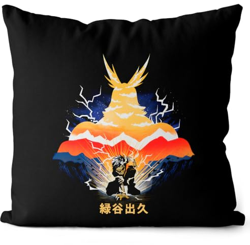 style3 All Might Power Kissen mit Füllung 40cm Baumwolle Superhero Japan Academia Manga
