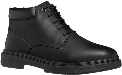 Geox U Calaita F, Stivale alla Caviglia Uomo, Nero, 43 EU