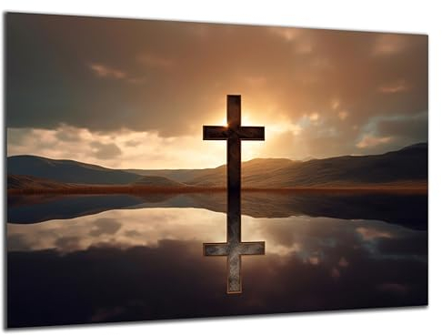 Munera Design - Bild 30x40 - Kreuz Wasser - Wand-Bilder Wohnzimmer