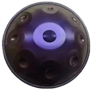 MEOYCHB Handpan Drum in D Minor 9 Noten 22 Zoll Steel Handpan Instrument Handpan Drum mit Soft Handpan Bag,Erzeugt Angenehme Resonanz(440hz)