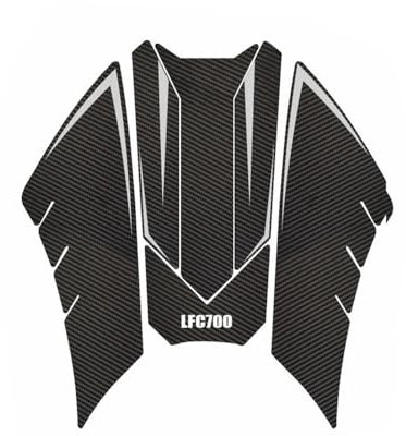 Motorrädern Tank Aufkleber Für BENDA LFC700 LFC 700 Motorrad Anti Slip Heizöl Tank Pad Seite Knie Grip Aufkleber Aufkleber Schutz Aufkleber Pad