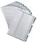 Leitz A4 Register, 10er Pack, 1-12, 12 Trennblätter, Beschriftbares Deckblatt, Extrabreit, PP, Style, Mehrfarbig, 12380000