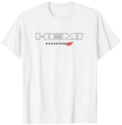 Dodge HEMI, dunkles Wordmark-Logo T-Shirt
