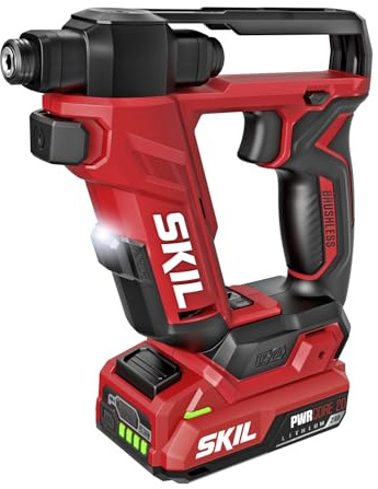 SKIL - DL6300D-12-12/20V Brushless Flip Drill, 20V Kit Includes 2.0Ah USB-C Battery and Charger