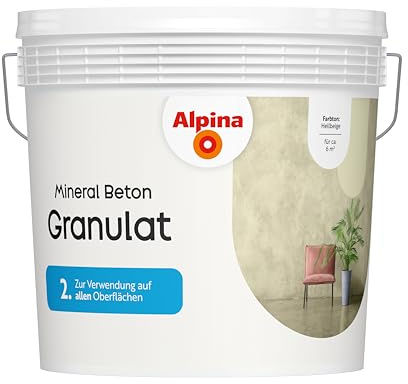 Alpina Mineral Beton Granulat Hellbeige 6 KG