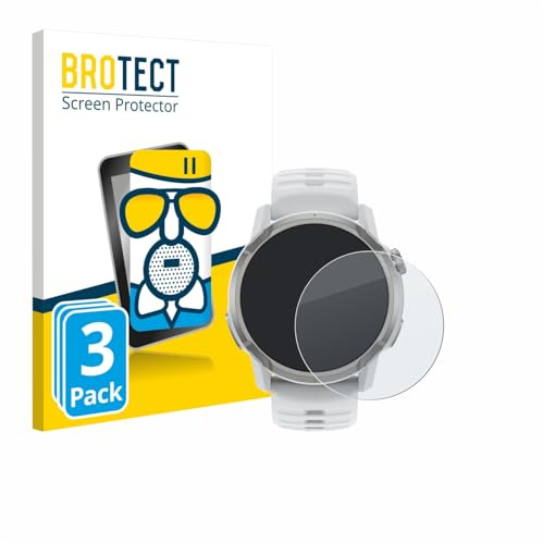 BROTECT Schutzglas für Coros Apex 4 | (46 mm) 3 Stück Entspiegelnder Displayschutz Made in Germany Schutzfolie Matt Kratzfest 9H Anti-Fingerprint Einfache Montage