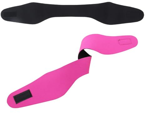 Healvian 2 Stück-Pack Schwimmstirnband aus Neopren Verstellbar Wasserfest für Ohrschutz Beim Schwimmen Yoga und Tauchen für Kinder und Erwachsene