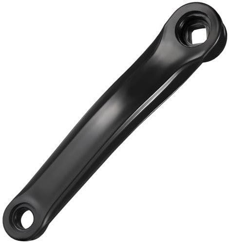 WESIEVYA Linker Kurbelarm Fahrradpedal Ersatzteil aus Metall Passend für Mountainbike und Fitnessbike 170mm Einfache Montage für Heimtrainer und Outdoor Einsatz